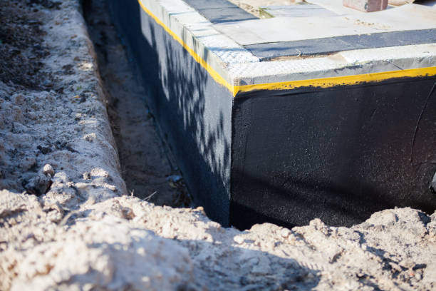 Professional Waterproofing technician working in Morrow, GA